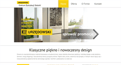 Desktop Screenshot of oknaurzedowski.pl